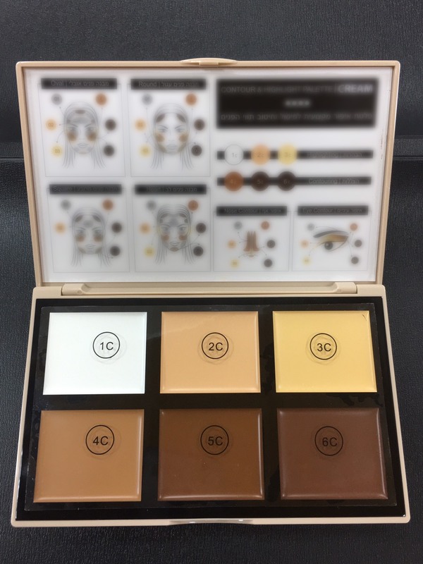 修容粉－#132229-6C Creme Contour Palette