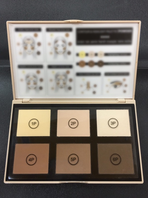 修容粉－#132229-6P Powder Contour Palette